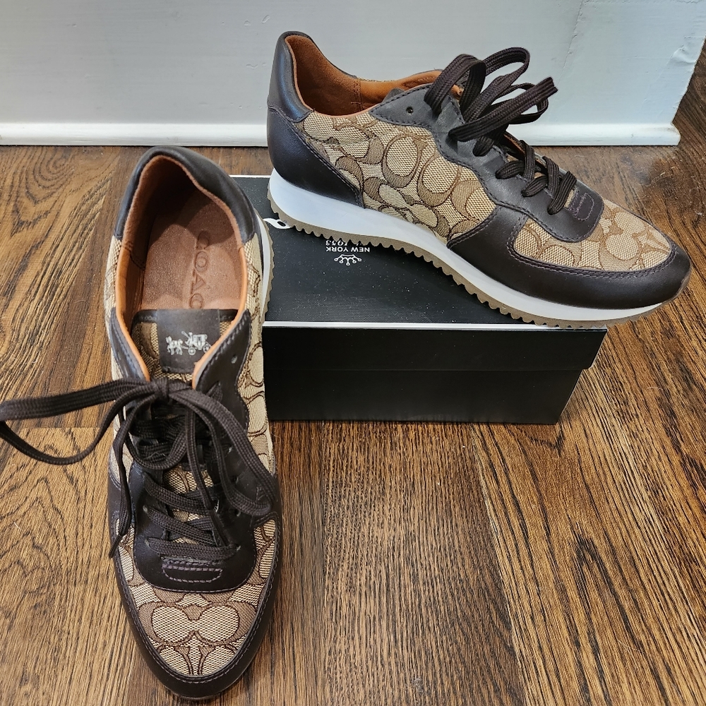 Coach tennis shoes